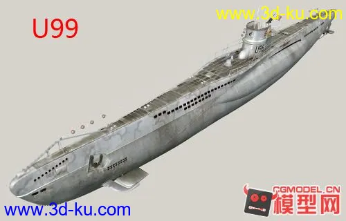 U99潜艇模型的图片1