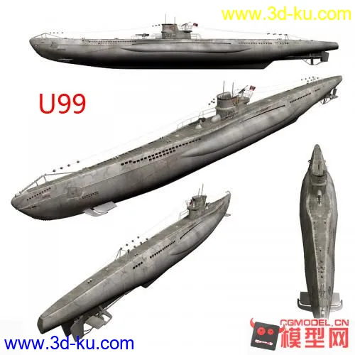 U99潜艇模型的图片2