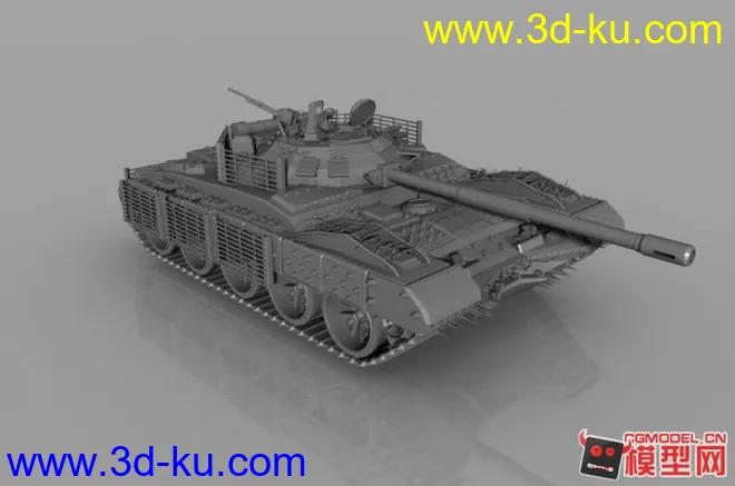 坦克 军事 运输 工业模型的图片1
