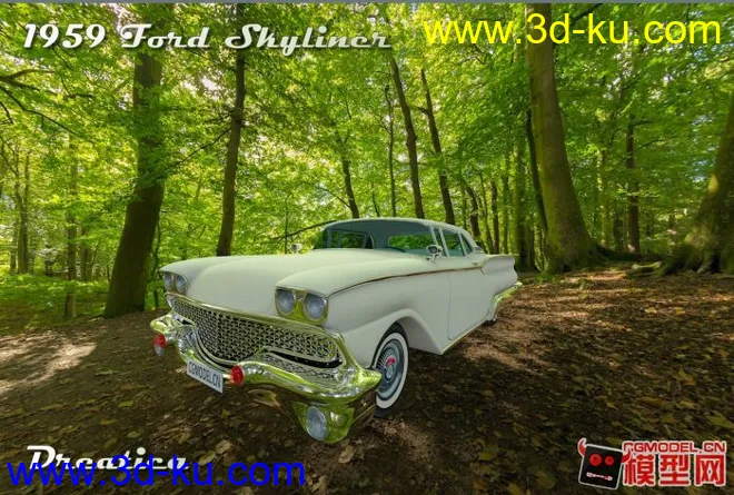 Ford Skyliner 1959模型的图片1