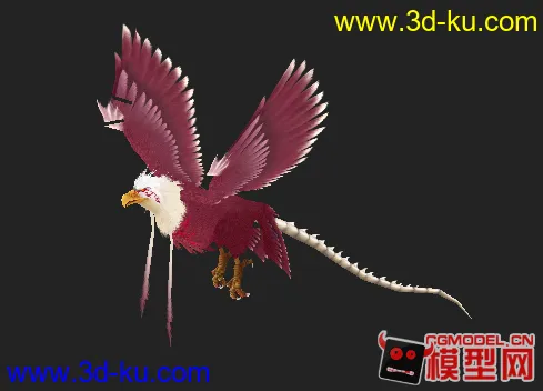 百翎洲的大鸟模型的图片1