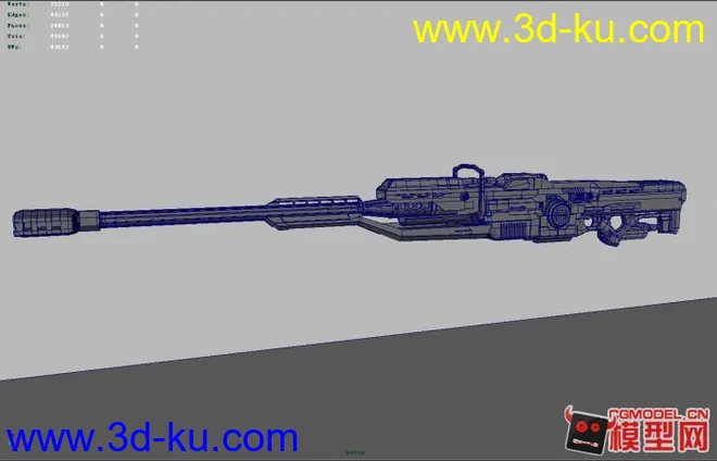 次世代狙击步枪模型下载的图片1