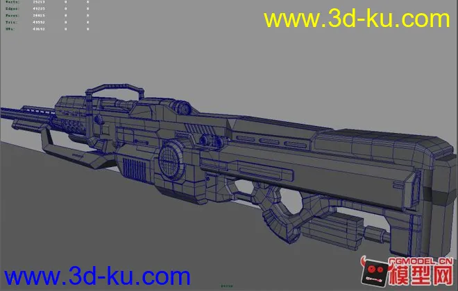 次世代狙击步枪模型下载的图片3