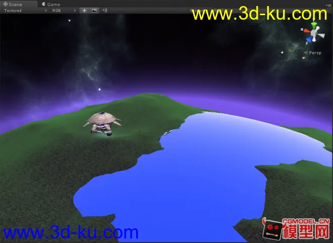 这是用Unity3D制作17MB的小游戏还请各位笑纳模型的图片5
