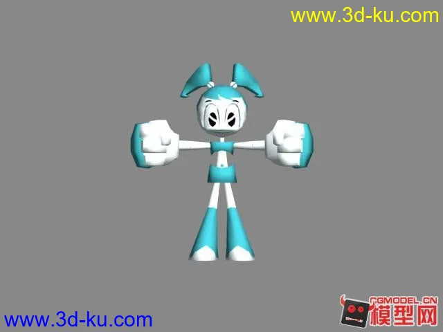 尼克卡通 - 玩具机器人来袭 - 青少年机器人 - XJ-9号/珍妮模型的图片1