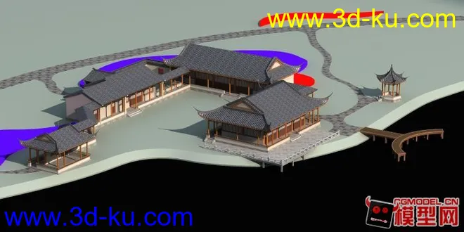 中式建筑2 再来一组模型的图片4