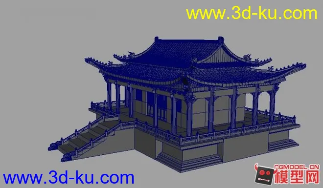 中国古代建筑模型的图片2