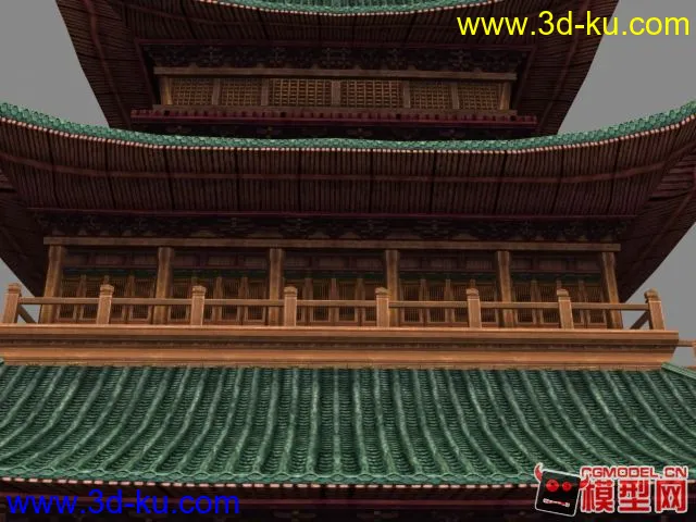 中国古代建筑2模型的图片1