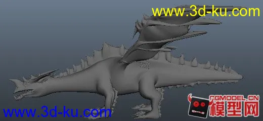 飞龙maya模型下载的图片2
