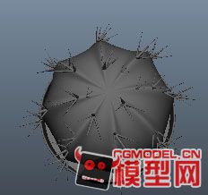 maya仙人球3D模型下载的图片1