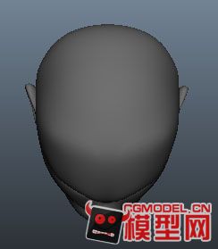 maya人物头部模型3D下载的图片1