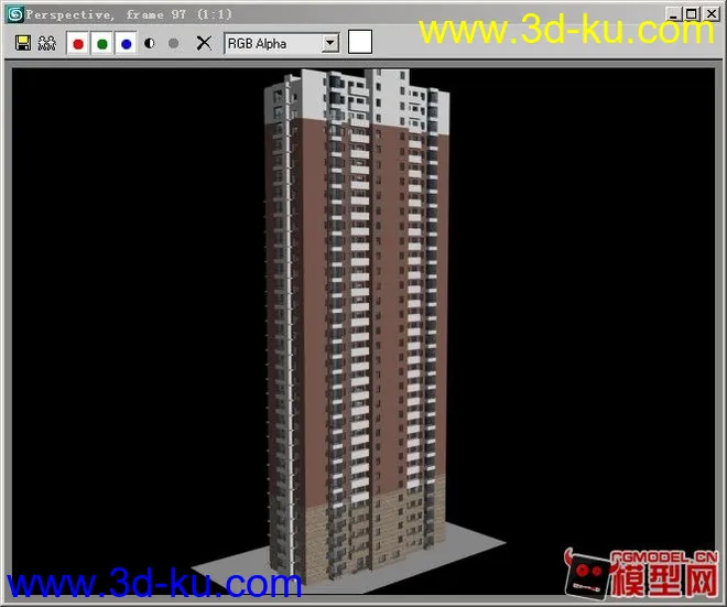 高层住宅模型的图片1