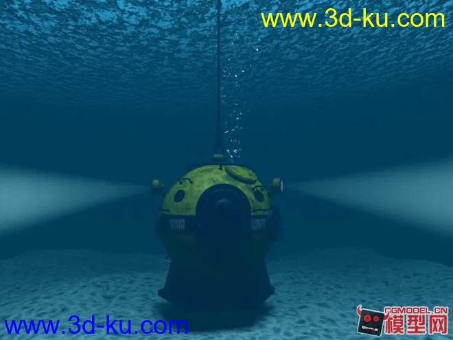 潜艇水下动画模型的图片1