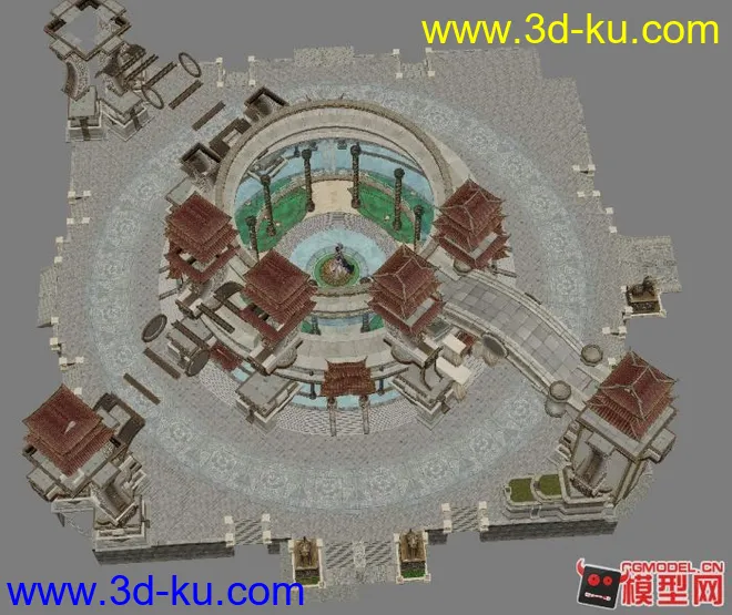 【重磅炸弹】笑傲江湖 洛阳城全景模型贴图闪亮呈现（二）的图片1