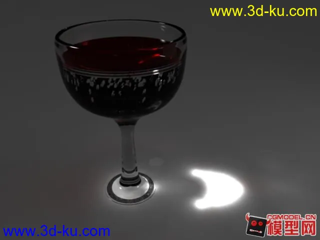 一个测试焦散的杯子模型的图片1