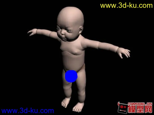 可爱的婴儿模型的图片2