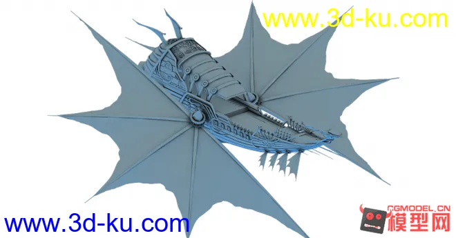 船  战船 飞船 梦幻之船 模型的图片2