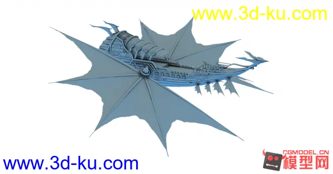 船  战船 飞船 梦幻之船 模型的图片3