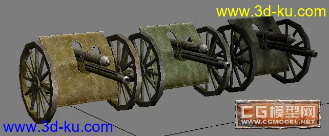 《战地1918》18毫米火炮模型的图片1