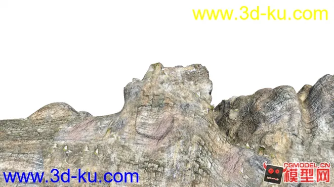 一个悬崖山的模型的图片2