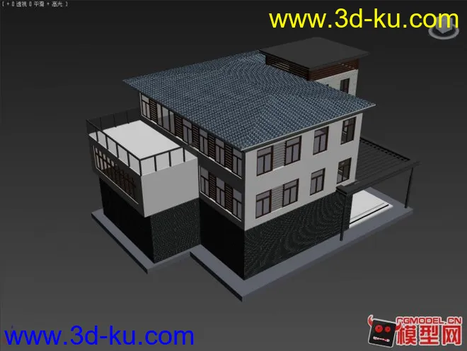 中式建筑房子模型的图片10