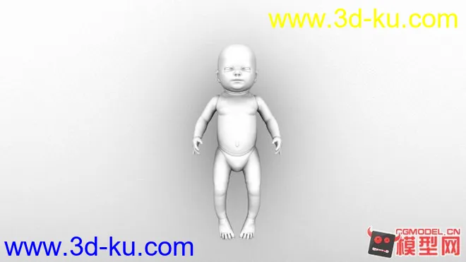 婴儿石膏人体模型的图片1