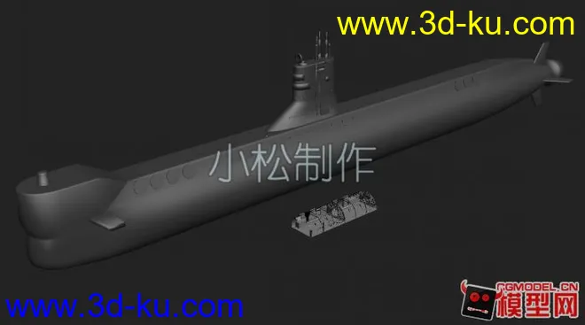 潜艇   精模潜艇    带内胆模型的图片2