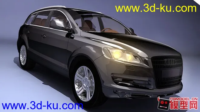奥迪SUV 精模 绝对珍藏版 可以用来做影视动画 广告动画模型的图片2