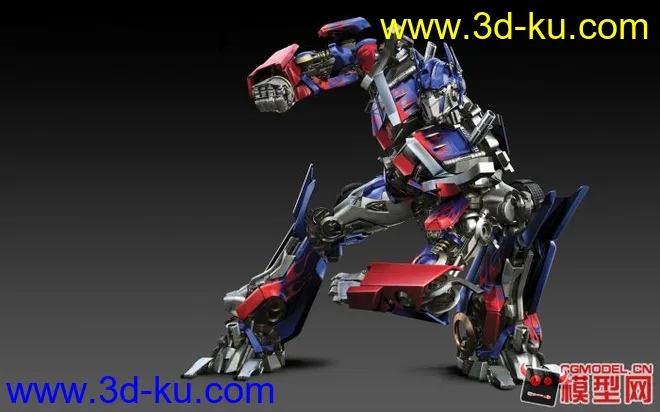 Optimus_Prime_3dmodel Transform Model模型的图片1