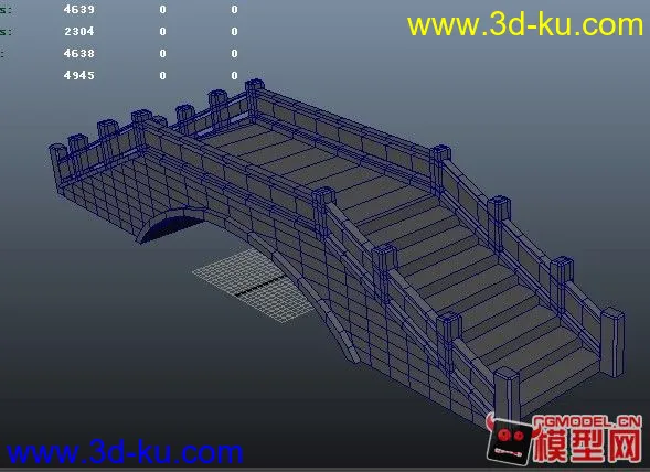石墩桥模型的图片1