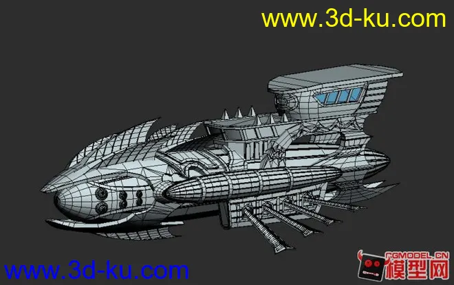 飞船 机械 科幻模型的图片1