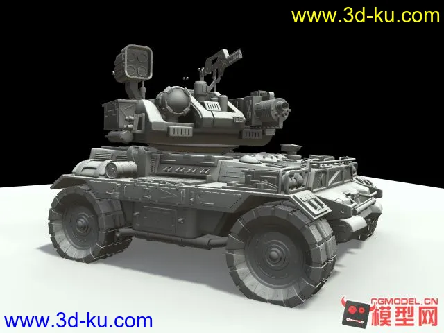军用装甲车模型的图片1