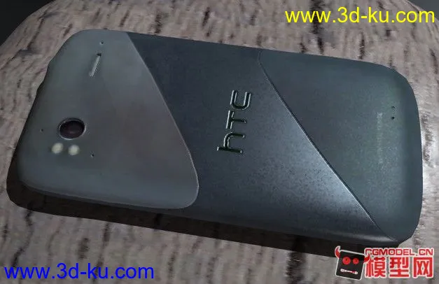写实我的HTC G14简模高质量渲染带贴图模型的图片4