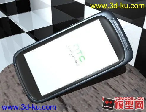 写实我的HTC G14简模高质量渲染带贴图模型的图片5