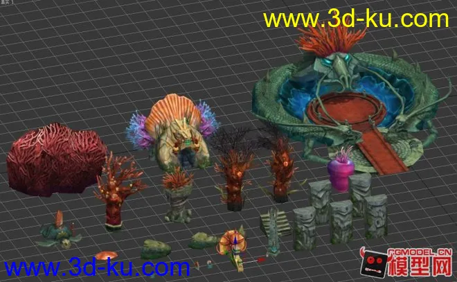 《轩辕传奇》之WJZH3D场景模型下载的图片1