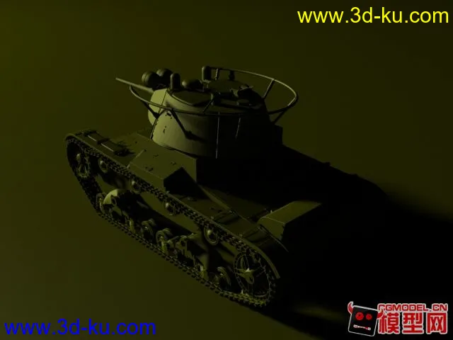 原创精品T-26模型的图片2