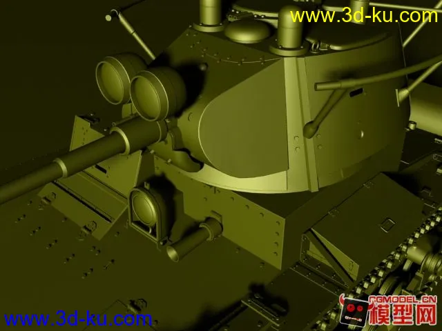 原创精品T-26模型的图片3