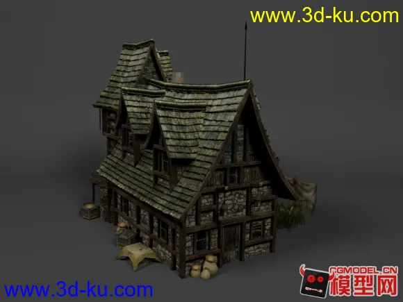 中世纪房子模型的图片2