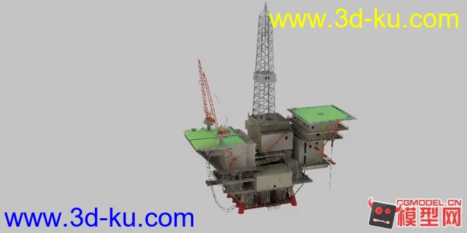 石油开采机模型的图片1