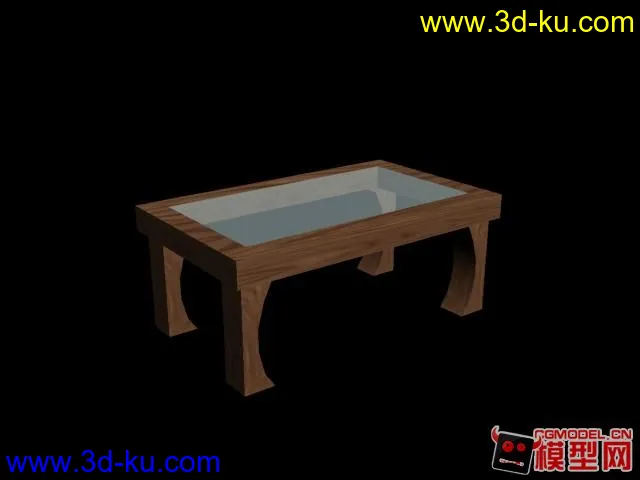 简单小木桌模型的图片1