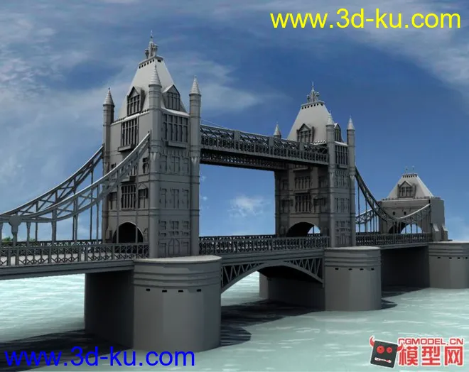 第一次作品-伦敦桥模型的图片1