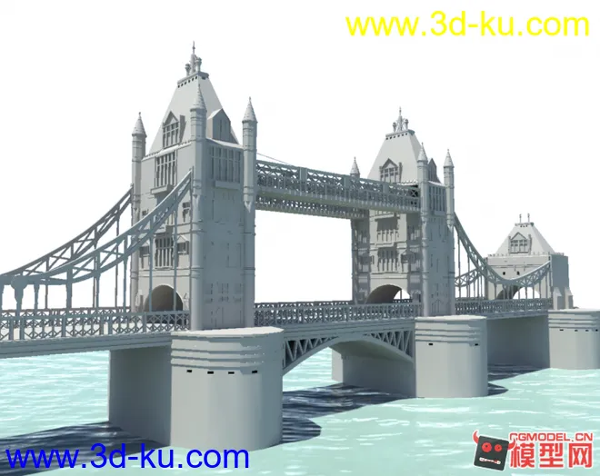 第一次作品-伦敦桥模型的图片2