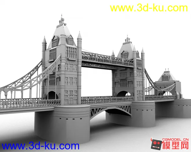 第一次作品-伦敦桥模型的图片3