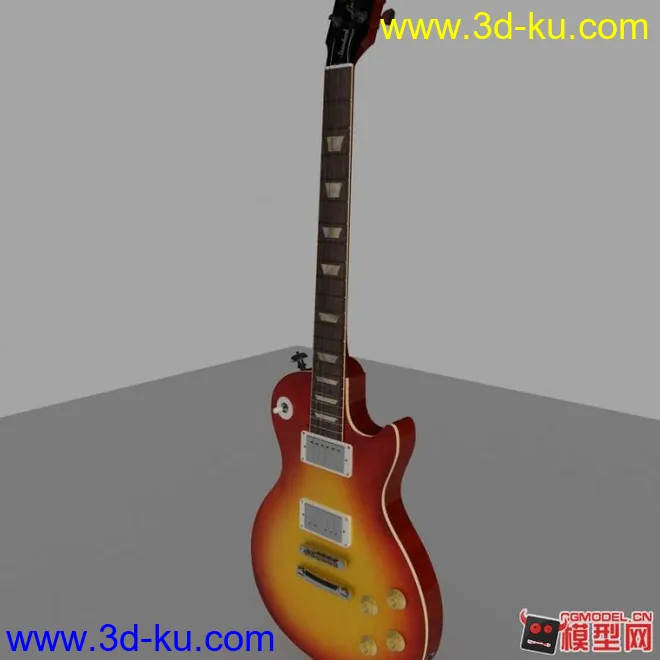 吉他三维模型下载的图片2