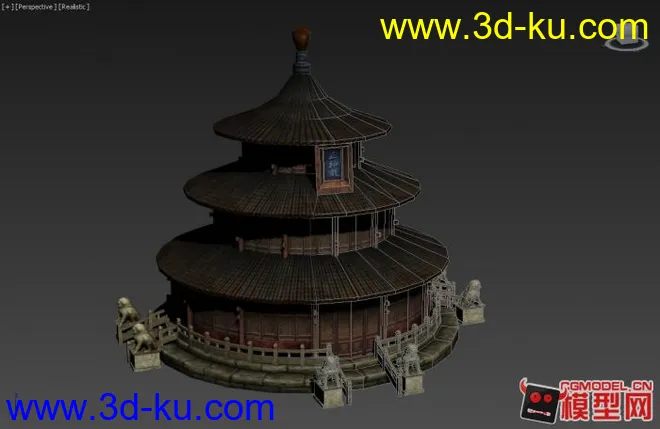 中国古建一枚模型的图片2