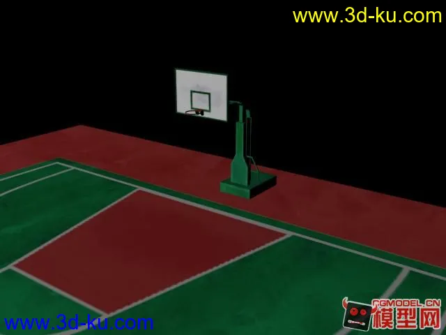 篮球场写实类模型的图片3