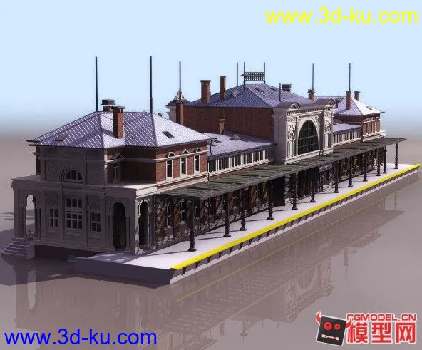 车站模型的图片1