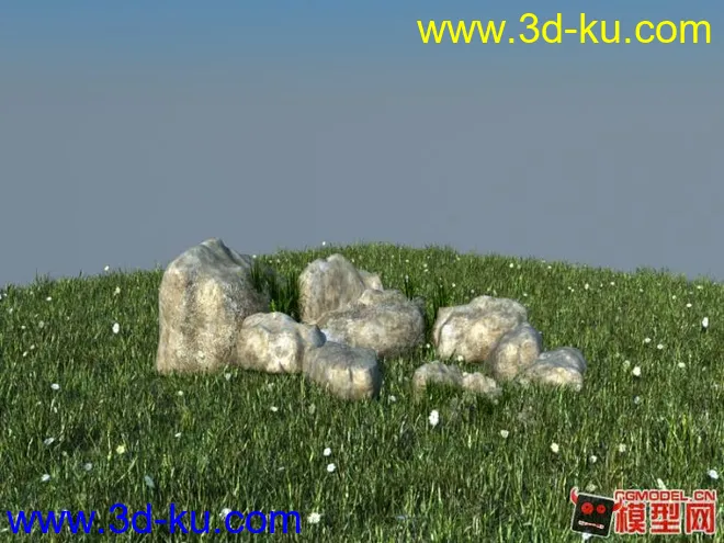 石头景观模型的图片1