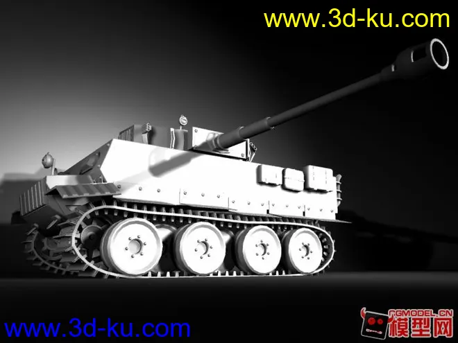 简单坦克模型的图片3