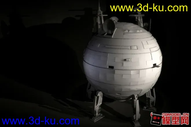 Star Wars星球大战空间站模型的图片1